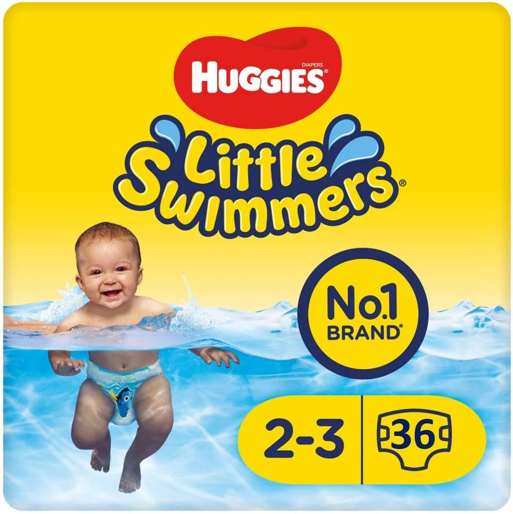 Huggies Little Swimmers Disposable Swim Diapers Size 2-3 - 36 Panty Total