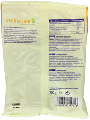 Seeberger, Apricot, 200 grams Naty Shop dehydrated products