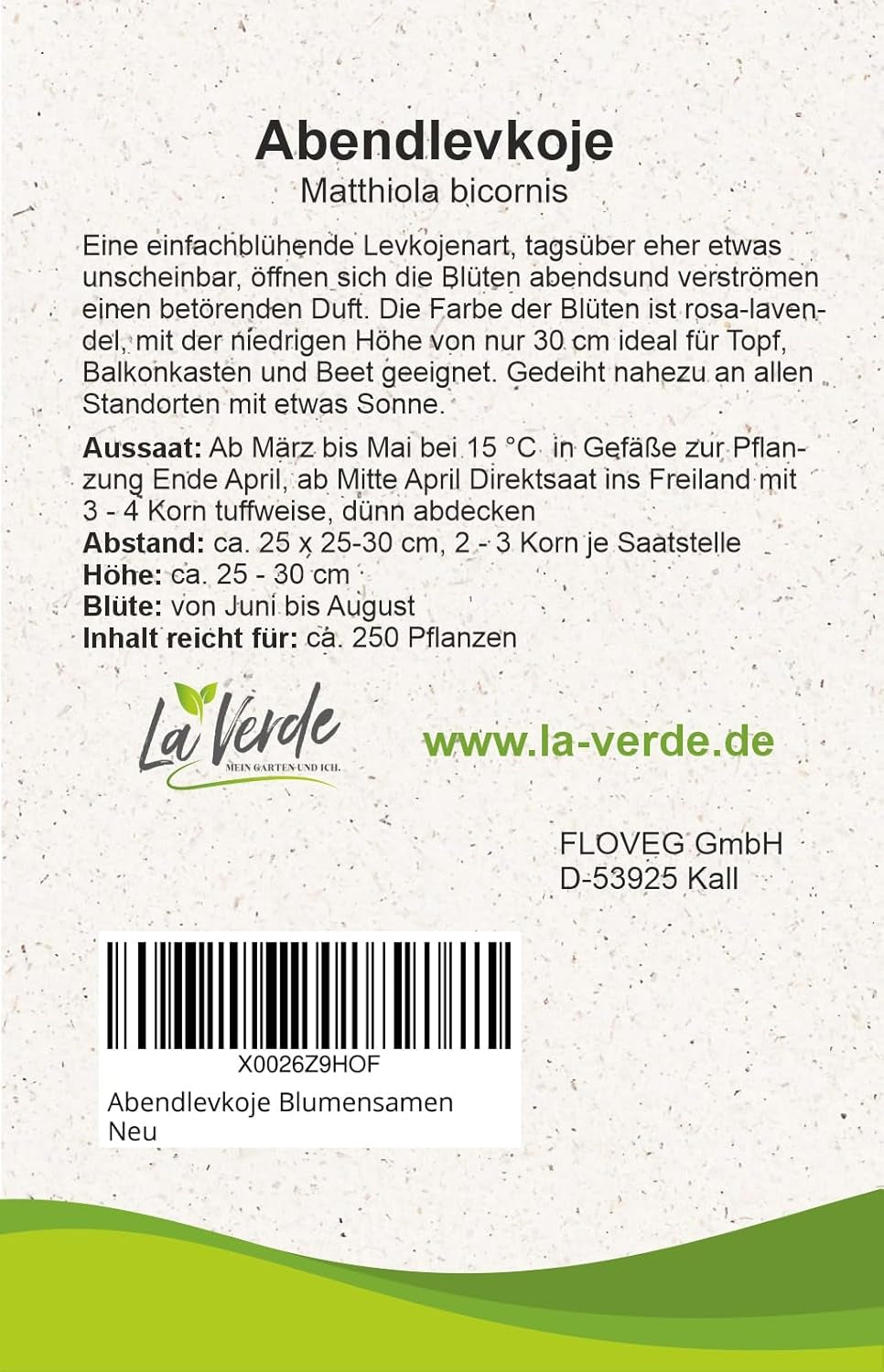 Evening primrose seeds