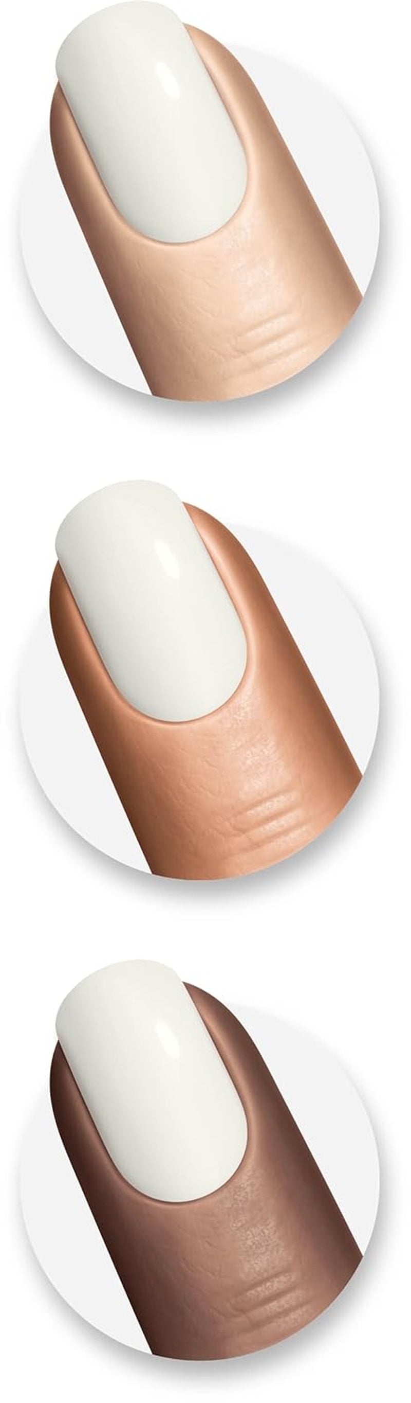 Max Factor Miracle Pure Nail Color 155 Coconut Milk Vegan Long Lasting Quick Dry Nail Polish 12ml (2 Pack)
