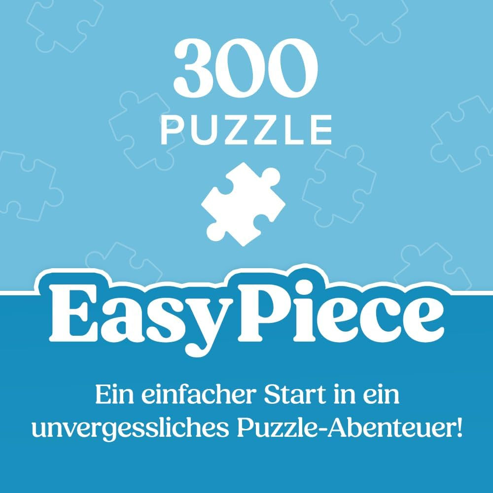 Trefl - Easypiece Puzzle: Insecte pe pajiște - 300 de piese - piese mari, ușor de puzzleat, pentru adulți și copii de la 10 ani în sus Puzzle Naty Shop