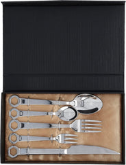 Cutlery set 5 pieces, stainless steel Kitchen Naty Shop