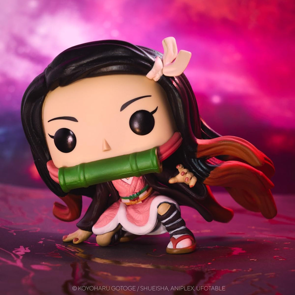 Funko Pop! Animation: Demon Slayer - Nezuko Kamado - Vinyl Collectible Figure - Gift Idea - Official Merchandise - Toys for Kids and Adults - Anime Fans - Action Figures Collectors Model Figure Naty Shop