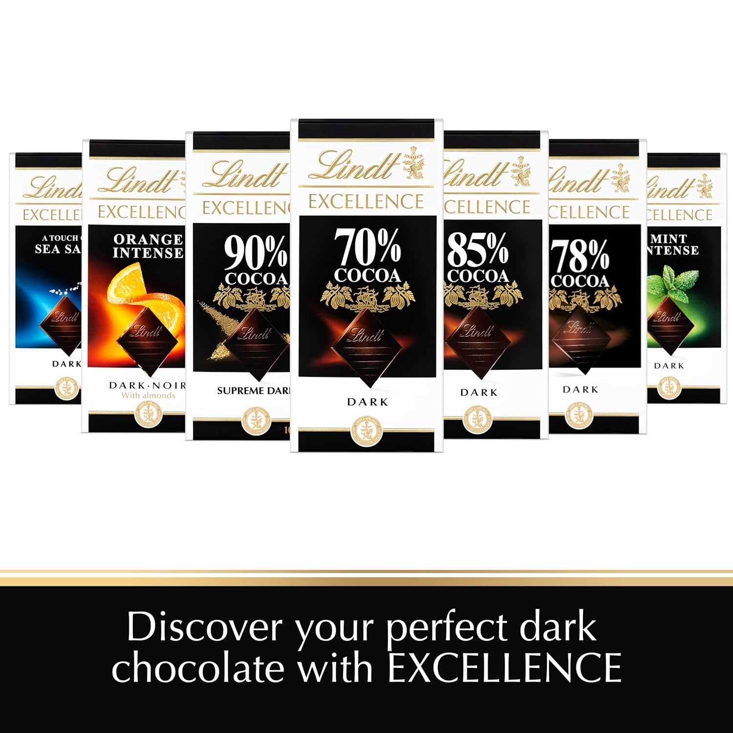 Lindt Chocolate | Bar EXCELLENCE 85% Cocoa | 100g | Extra Dark Chocolate | Vegan Chocolate Bar