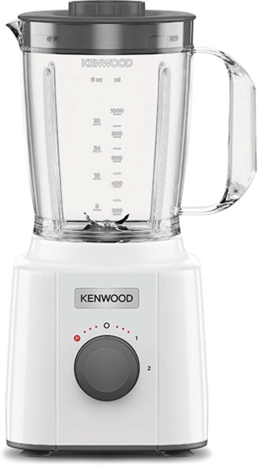 Kenwood BLP41.C0WH Mixer, Kunststoff, Grau, Weiß Kitchen Naty Shop 350W