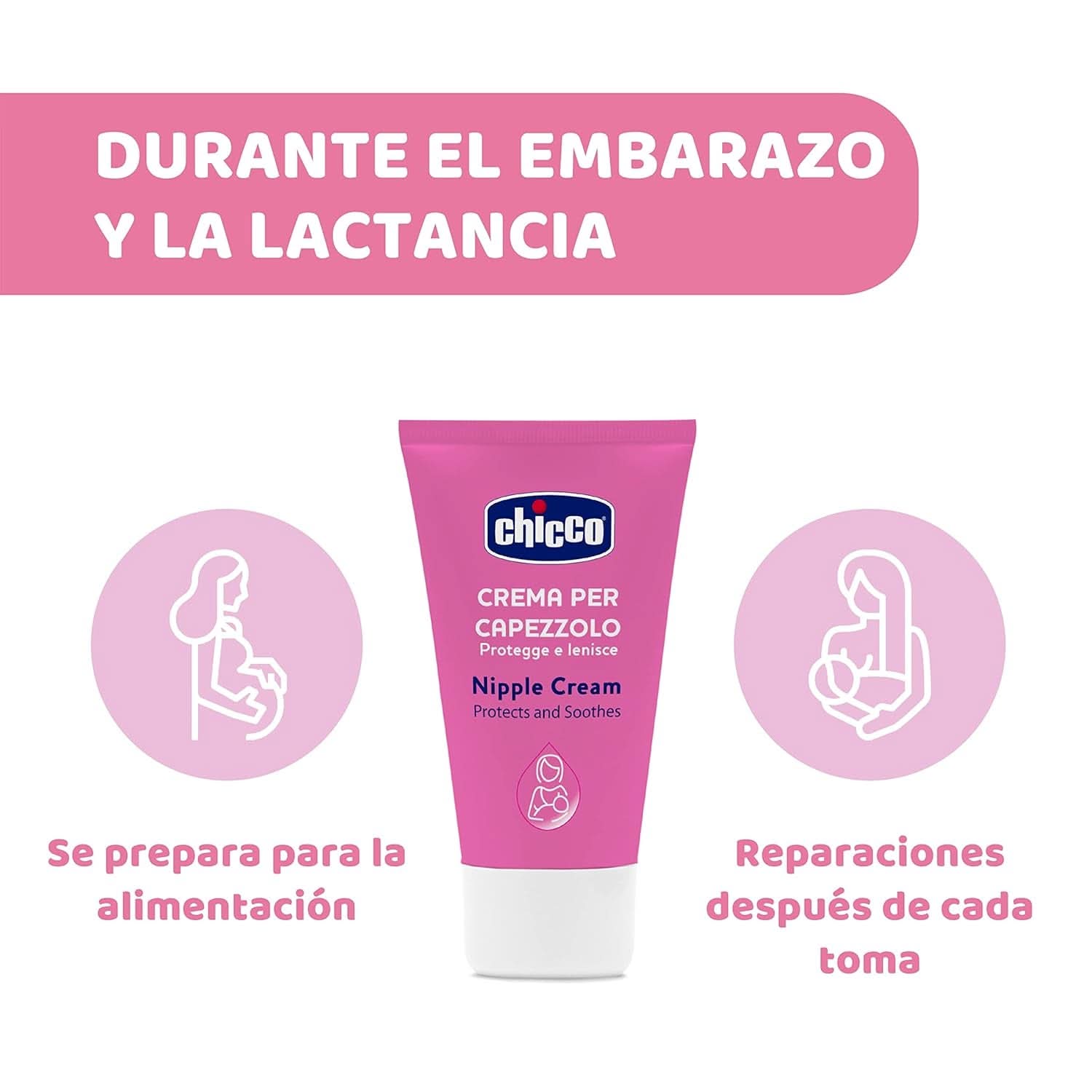 Chicco Brustwarzencreme, Bereitet Die Brustwarze Auf Das Stillen Vor, Nährend, Parfümfrei Und Sicher Für Kinder, Hinterlässt Keine Flecken Auf Dem Gewebe Accesorii Hrana si Alaptare Bebe Naty Shop