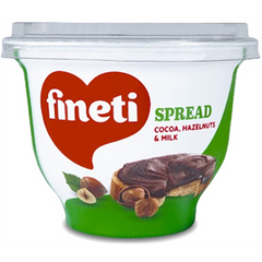 Fineti, Crema cu cacao, alune de padure si lapte 200g Glazuri si Decor Naty Shop 200 grame