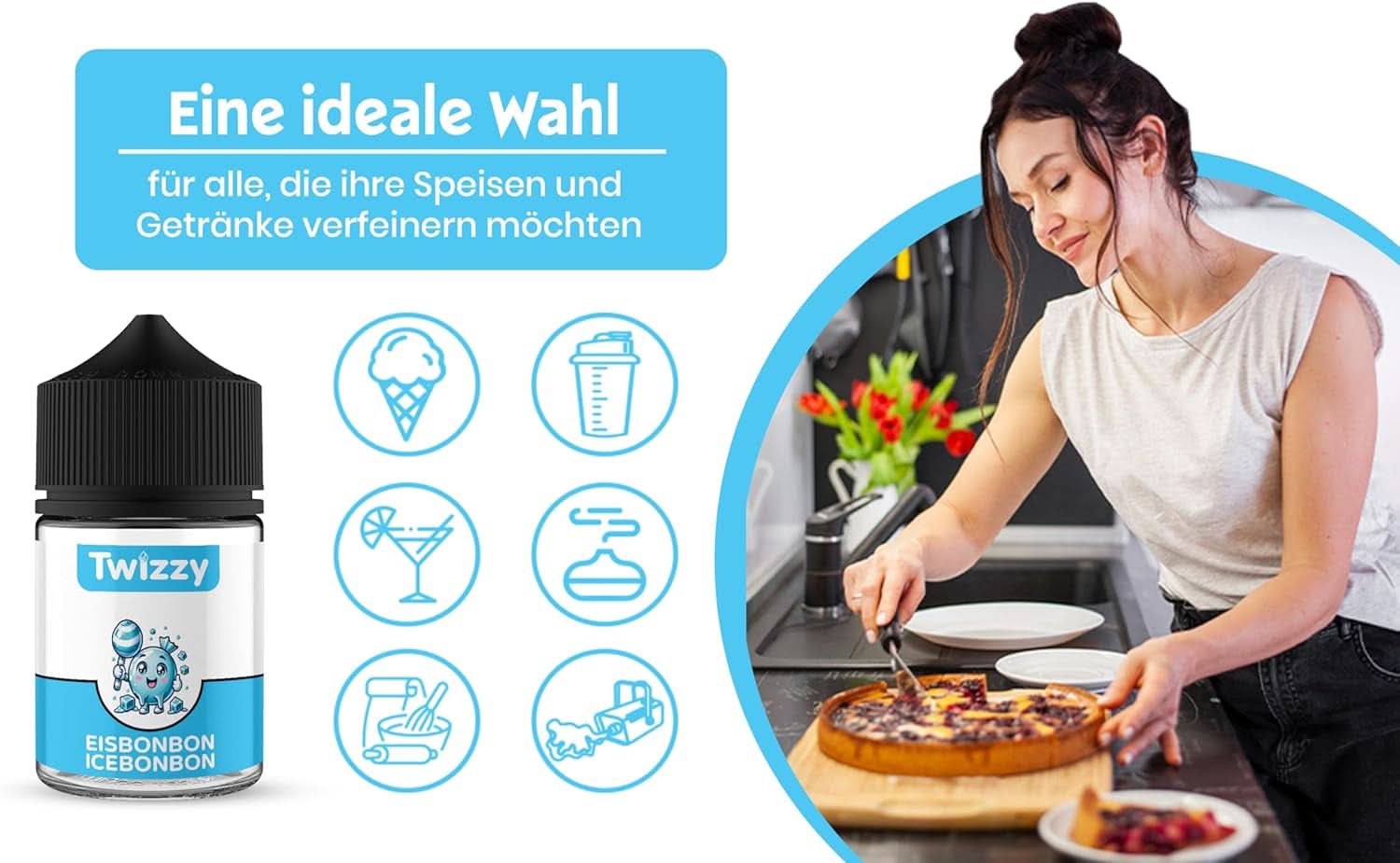 Twizzy Concentrated Ice Candy Aroma, 60 ml Aromas Naty Shop