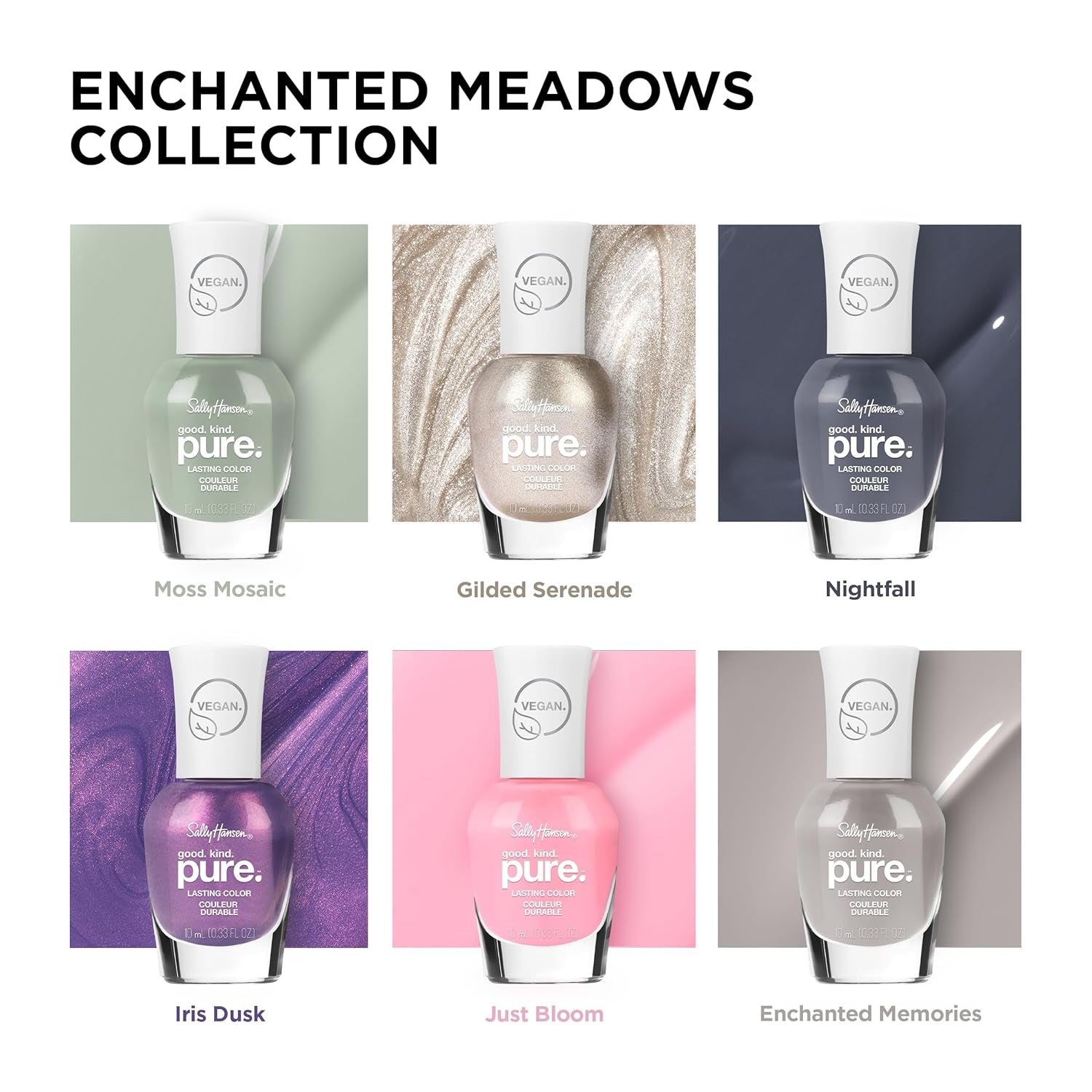 Good, Kind, Pure Iris Dusk, Vegan Formula, Ultra Bright, Quick Dry, 10ml