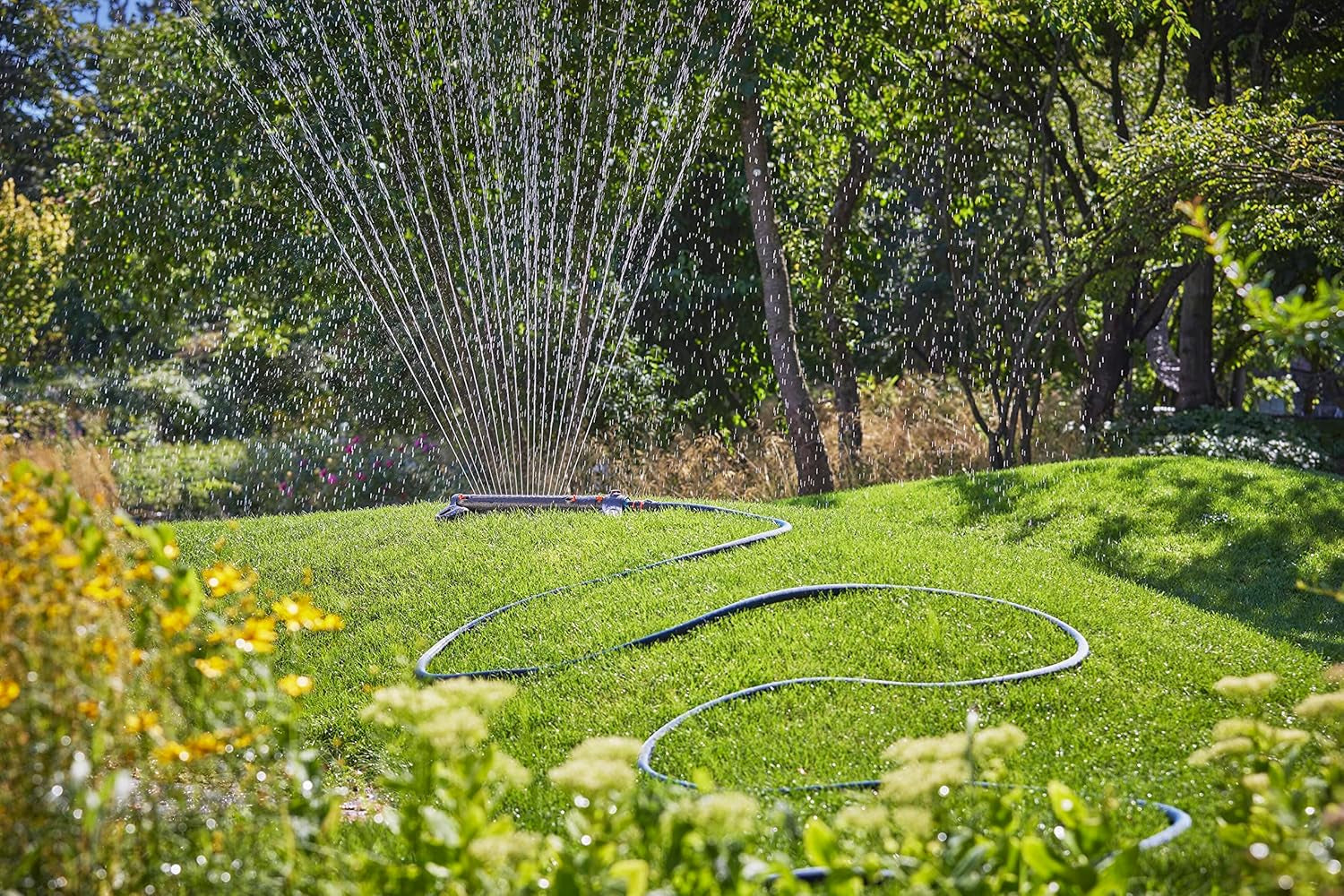 Set Gardena Liano Xtreme 3/4 inch, 25m: Furtun de grădină extrem de robust din material textil, cu furtun interior din PVC, ușor, rezistent la intemperii (18482-20)