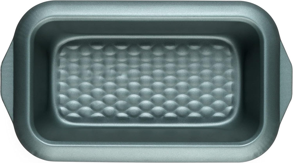 Progress BW09819G2EU7 Shimmer Kollektion, Runde Backform Aus Kohlenstoffstahl Mit Antihaftbeschichtung, Ideal Für Pies, Kuchen, Torten Und Quiches, 28 Cm, Grün Molds and baking trays Naty Shop 28Cm Laib Pfanne