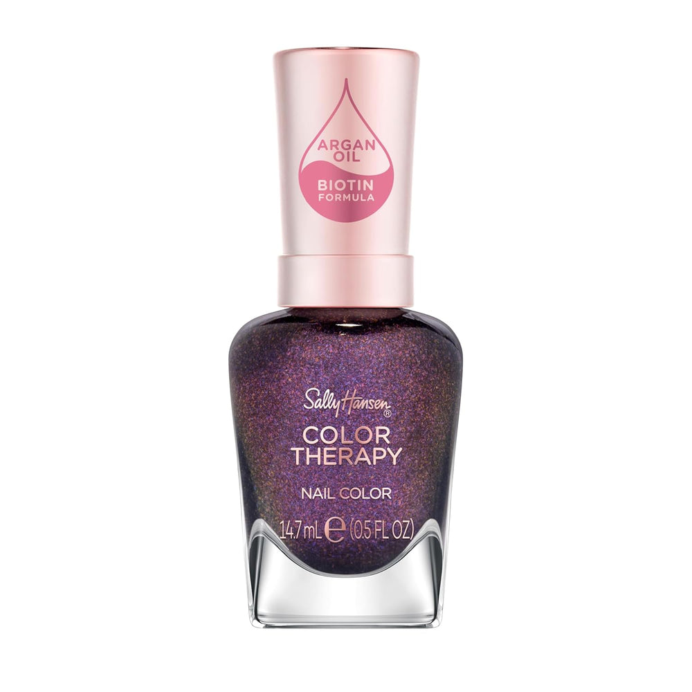 Color Therapy Nail Polish, 400 Confident Queen, Color, Strengthening, Care, 14.7 ml
