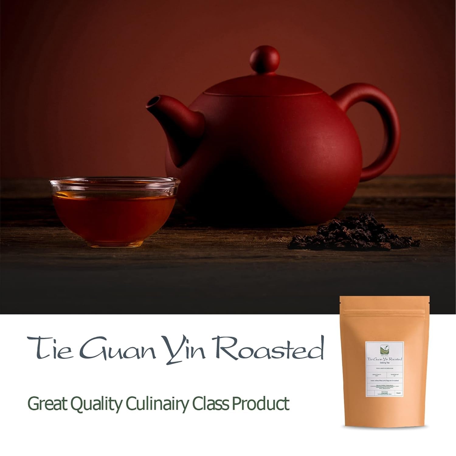Ceai Tie Guan Yin Oolong - Ceai albastru prăjit Ti Kuan Yin China - Ceai chinezesc Wu Long Tieguanyin - Ceai albastru Ceai Olongh Ceai Olongo