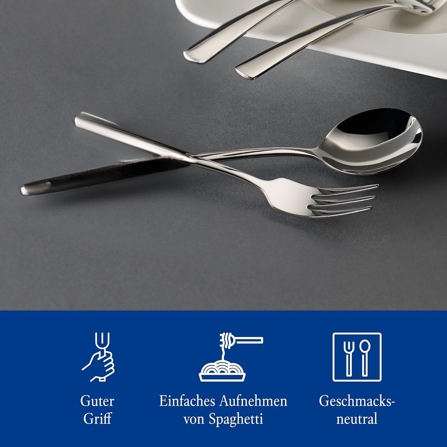 Villeroy & Boch - Daily Line Specials Spaghetti cutlery set 4 pieces Kitchen Naty Shop