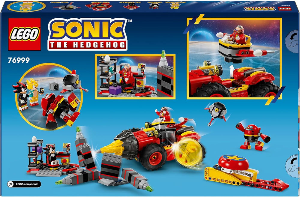LEGO Sonic the Hedgehog Super Sonic Vs. Egg Drillster Adventure Video Game Set Kids Gift Shadow and Dr Eggman Set for Boys and Girls 8 Years Old 76999 Building Sets Besuche den LEGO-Store
