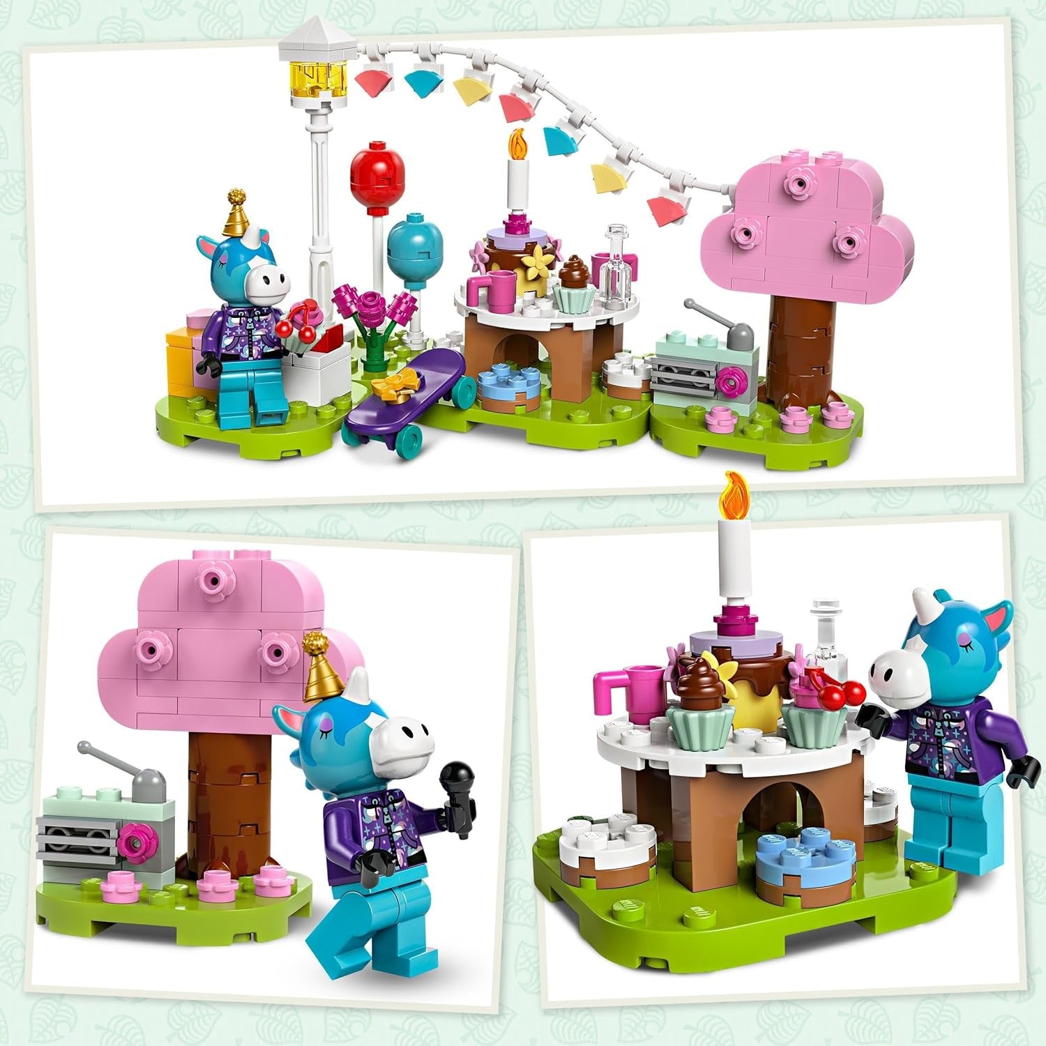 LEGO Animal Crossing Jimmy's Birthday Party Children's Creative Toy Video Game Horse Animal Set Gift for Girls and Boys 6 Years Old 77046 Building Sets Besuche den LEGO-Store
