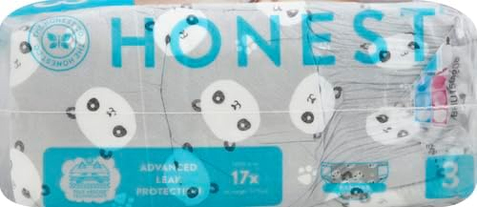 – Eco-friendly and high-quality disposable diapers, Pandas, size 3 (7.3–12.7 kg), 27 pieces