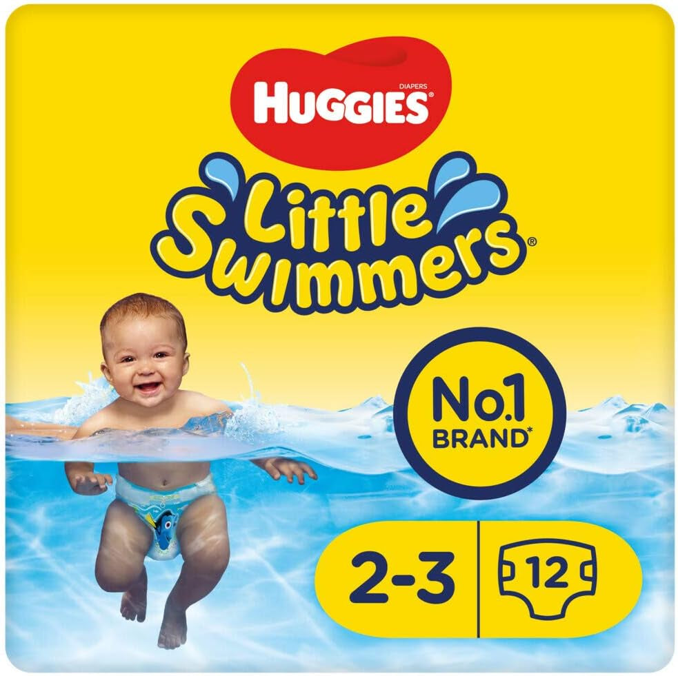 Huggies Little Swimmers Swim Diapers, Size 3-4 (7-15kg), 1 Pack of 20