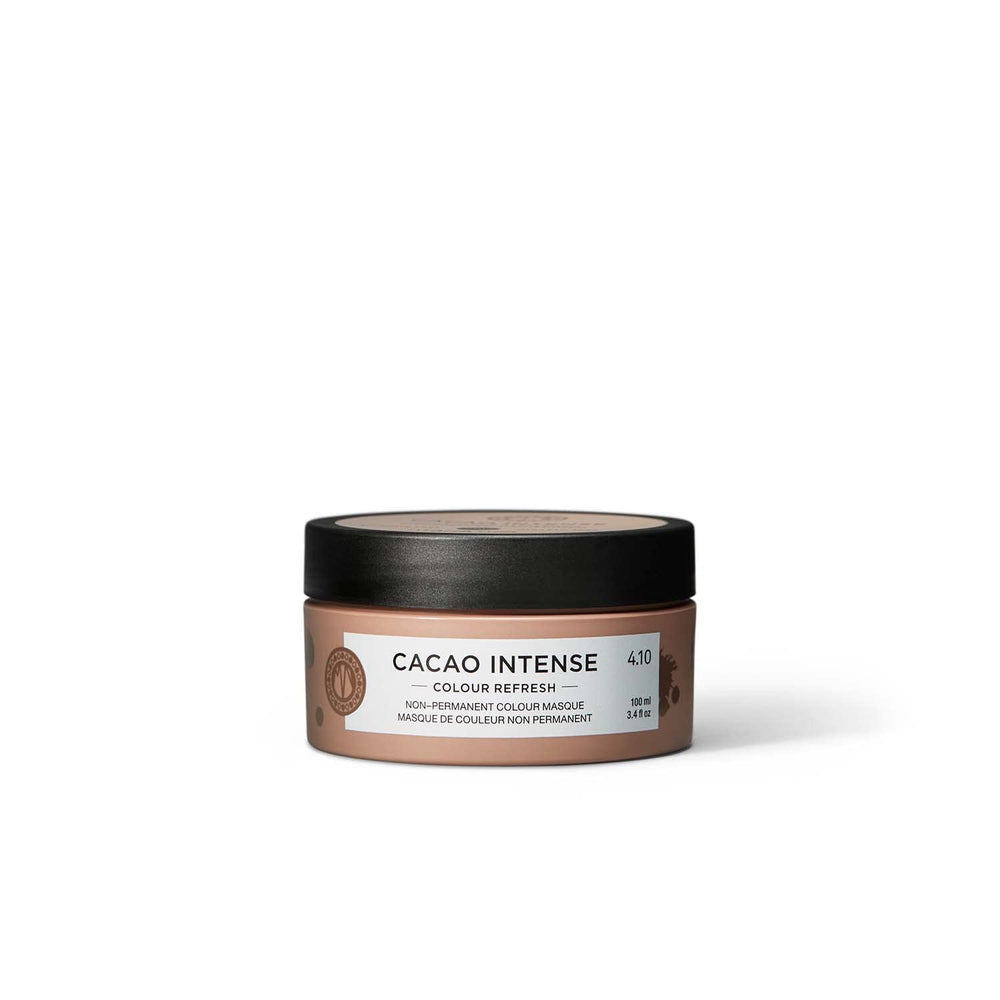 Maria Nila Color Refresh 300 ml - O bombă de culoare hrănitoare care conține pigmenți coloranți temporari ce reîmprospătează rapid culoarea părului. 100% Vegan. Fără sulfați și fără parabeni. Vopsea pentru par Naty Shop Cacao intens