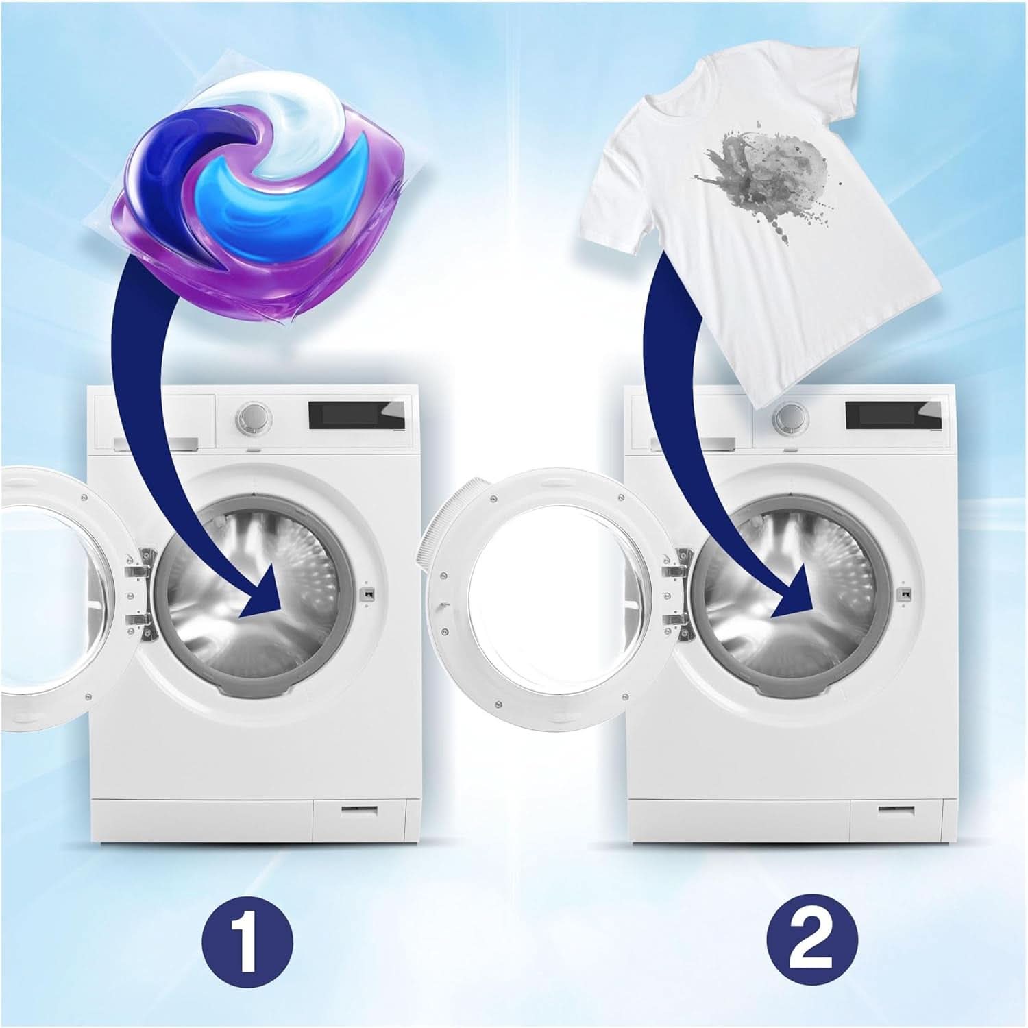 Lenor PODS All-In-1 Detergent, 104 Capsules, 3x Lasting Freshness and Deep Cleanliness Even in Cold Wash Naty Shop