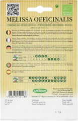 Zitronenmelisse MELISSA OFFICINALIS ECBIO1106