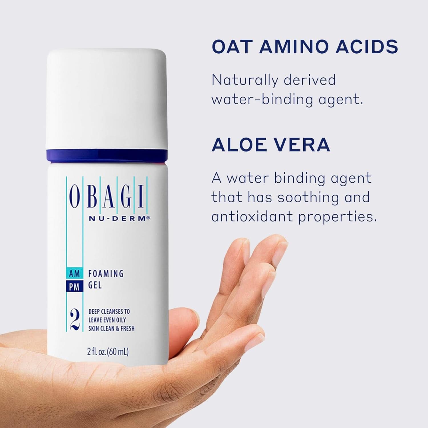 OBAGI Nu-Derm, Cleanser Gel for Normal, Oily or Sensitive Skin Cosmetics and Beauty Naty Shop
