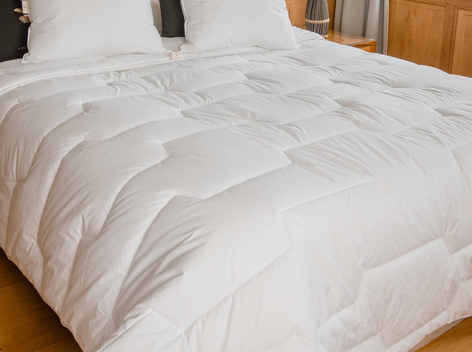 Quilt 140 X 200 Cm | Organic cotton and Merino wool | Warm Machine washable at 30 °C Duvets and quilts Naty Shop