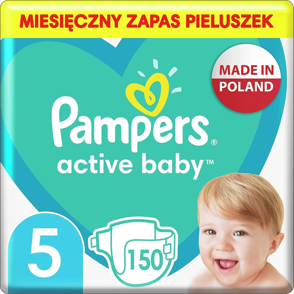 Pampers Active-Baby, Marimea 5, 150 buc Mama si Copilul Naty Shop