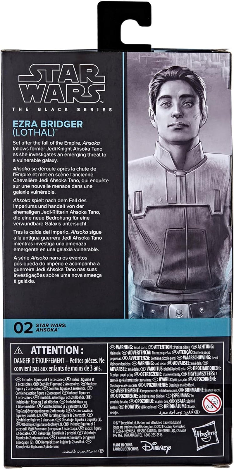 Star Wars Black Series Ezra Bridger (Lothal), Ahsoka Action Figure (15 Cm) Action figures Naty Shop