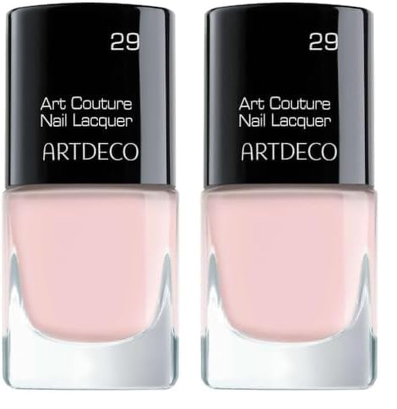 ARTDECO Art Couture Nail Lacquer - Nail polish with unique vinyl gloss effect in a mini edition - 1 x 5 ml (pack of 2)