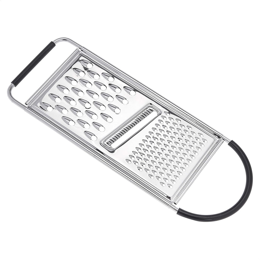 Stainless Steel Heavy Duty Square Cheese Graters with Non-Slip Base Peeler Naty Shop 2-Seitig