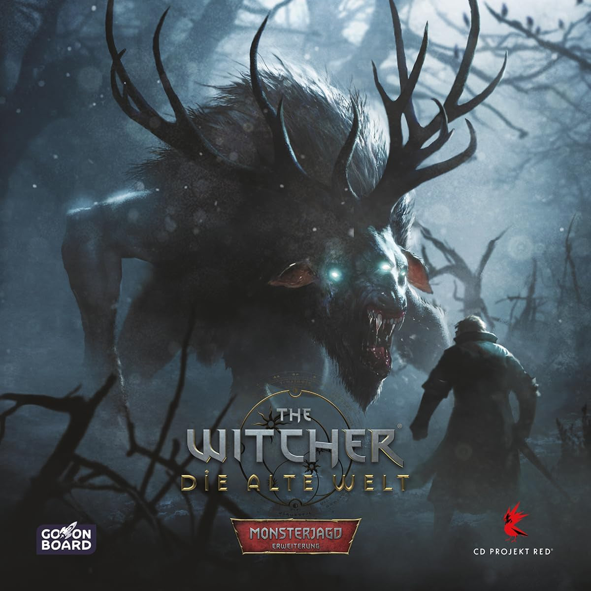 Go on Board, The Witcher: The Old World – Monster Hunt, Expansion, Expert Game, Board Game, 1-5 Players, Ages 14+, 90-150 minutes, German