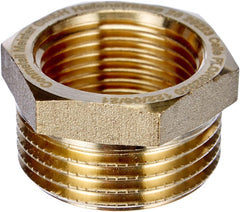 MEISTER Racord filetat din alamă, filet interior simplu "x filet exterior 1 1/4" - rezistent la coroziune și durabil - prelucrare precisă / Racord țeavă / Racord / FLOR92825