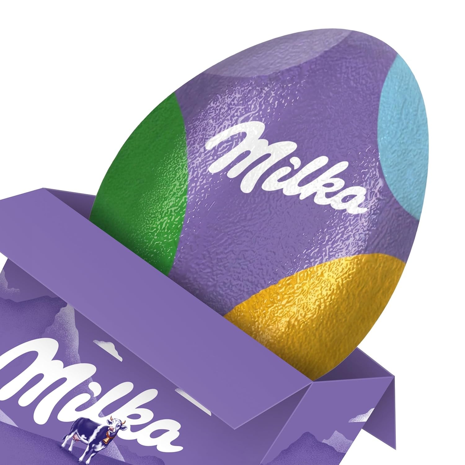 Milkshake Me Egg – chocolate egg filled with mini colored eggs from alpine milk chocolate – 97g