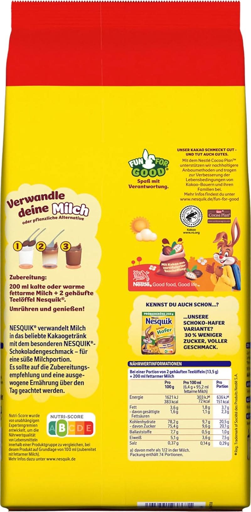 Nestlé, Cocoa powder for mixing in milk, 1 Kg Cocoa and Hot Chocolate Naty Shop
