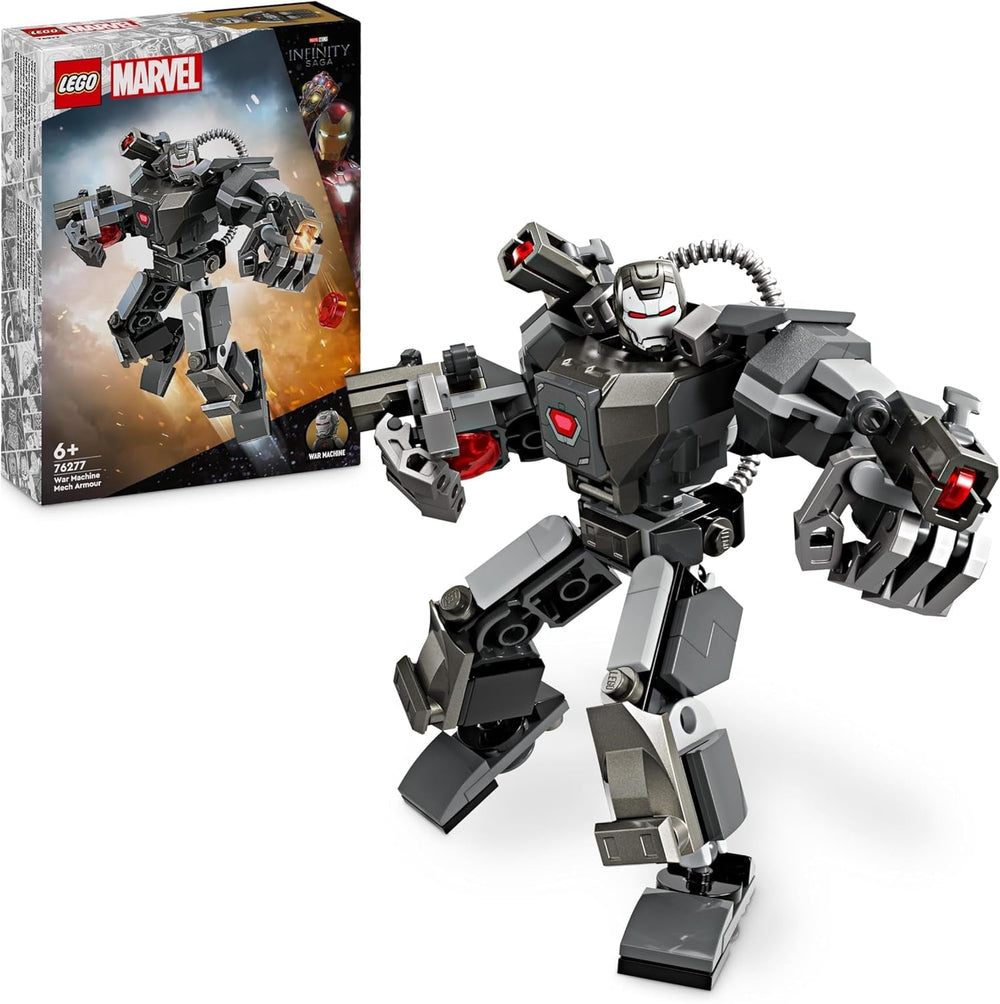 LEGO Marvel War Machine Mech 3-Shooter Superhero Buildable Toy for Kids MCU Legendary Action Figure Gift for Boys and Girls 6 Years Old 76277 Building Sets Beuche den LEGO-Store Single