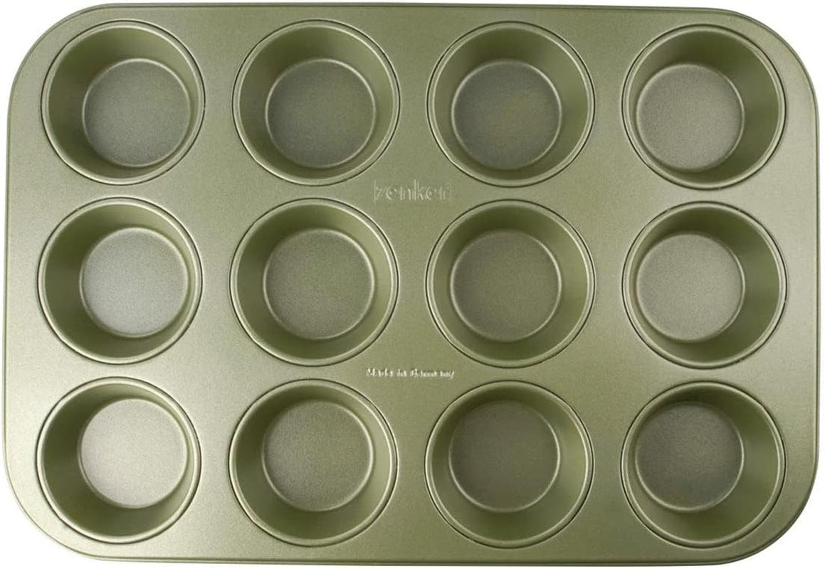 Zenker Muffinform Für 12 Stück – Ressourcenschonende Und Klimaneutrale Backform Für Muffins Und Cupcakes – 12Er Muffinblech Mit Veganer Antihaftbeschichtung Molds and trays for baking Naty Shop