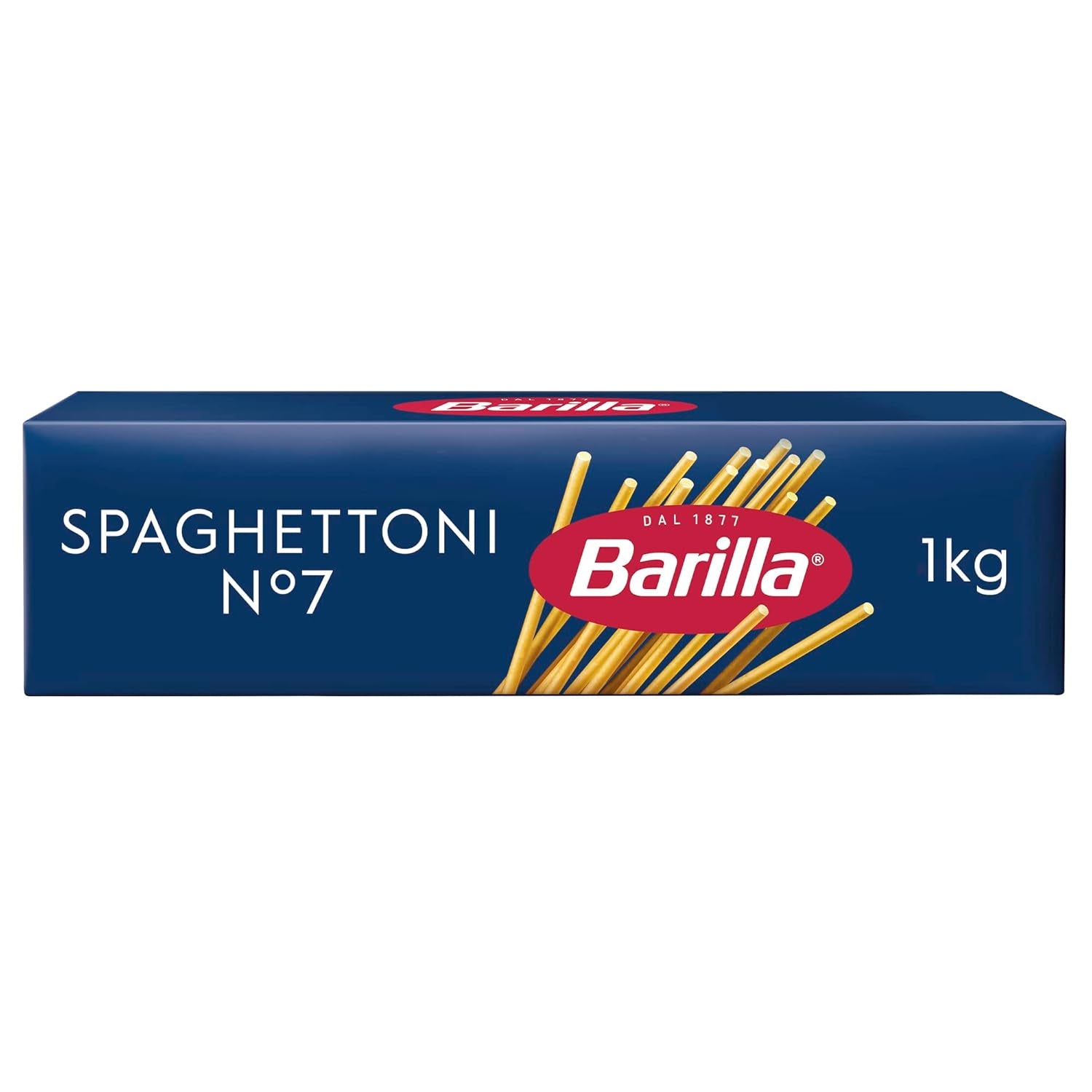 Barilla Pasta Klassische Spaghetti n.5 aus high-quality Hartweizen immer al dente, (1 x 500 g), geschmacklos