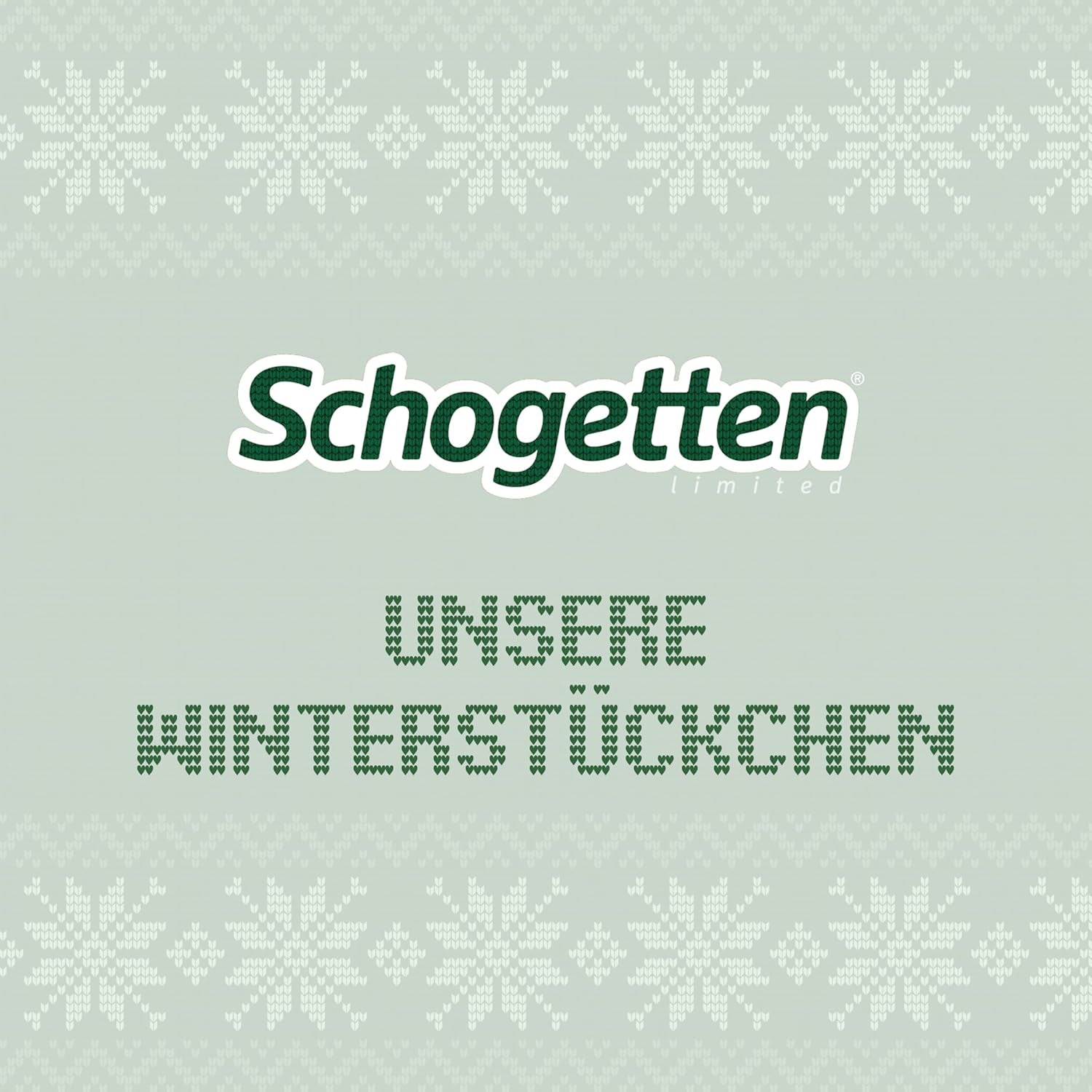 Schogetten Winter edition with ripe apples I Chocolate bar 100g I with milk chocolate and in convenient individual pieces