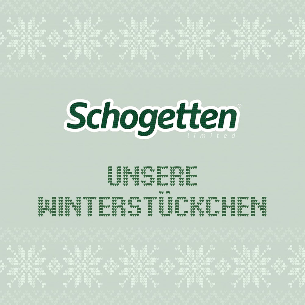 Schogetten Winter edition with ripe apples I Chocolate bar 100g I with milk chocolate and in convenient individual pieces