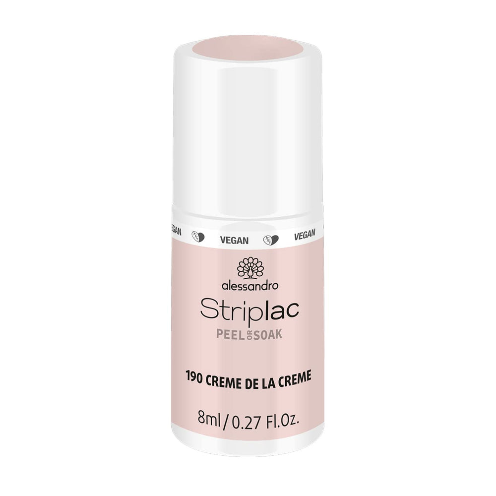 Alessandro Striplac White Honeymoon UV nail polish - Delicate and long-lasting - Easy removal thanks to the removal technology - Vegan and cruelty-free - 8 ml