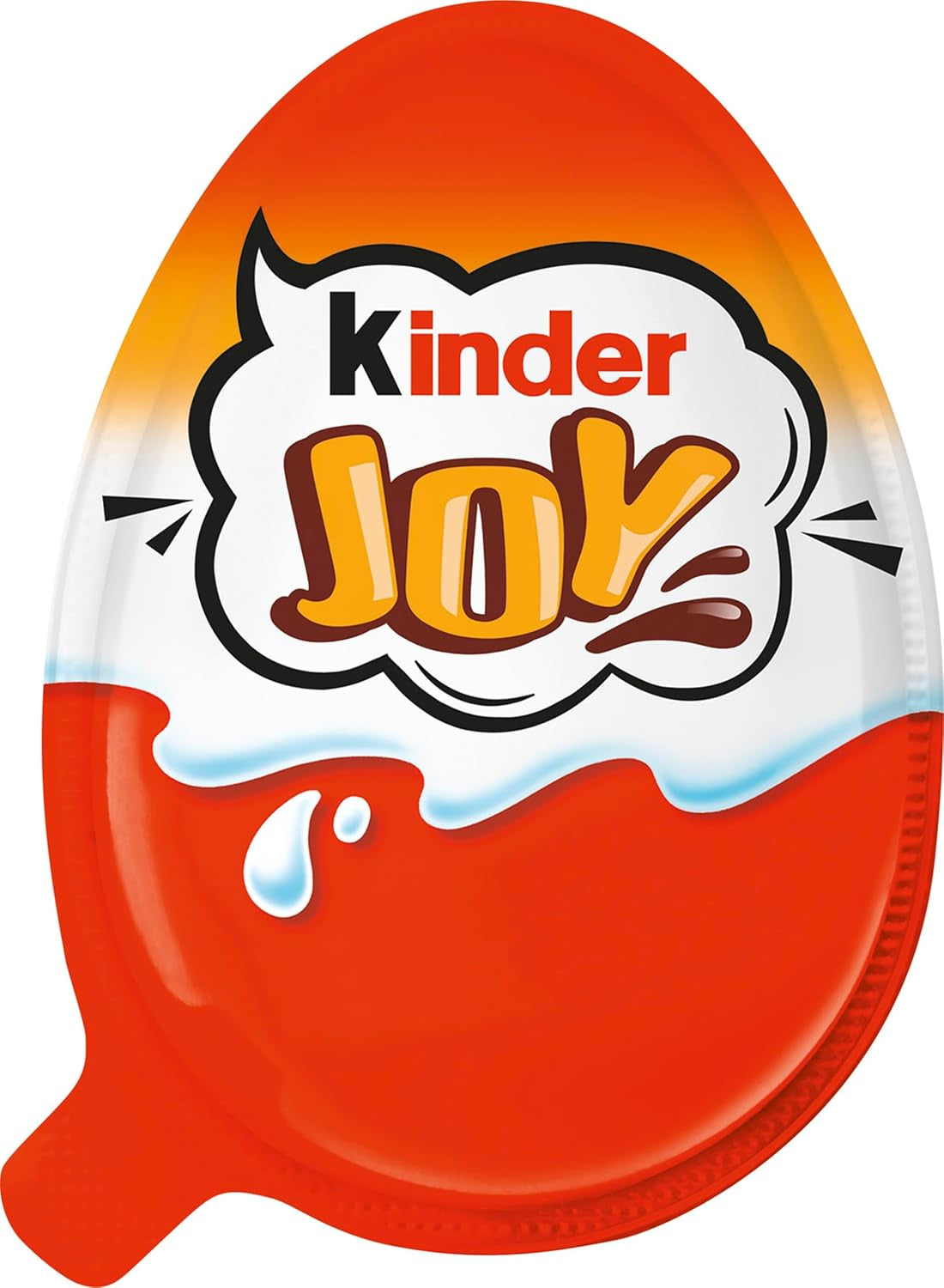 Kinder Joy pack of 2 - One half with delicious milk and cocoa cream and crunchy balls, and the other half with a great surprise - Easter chocolate, Easter sweets - Easter gift - 40g