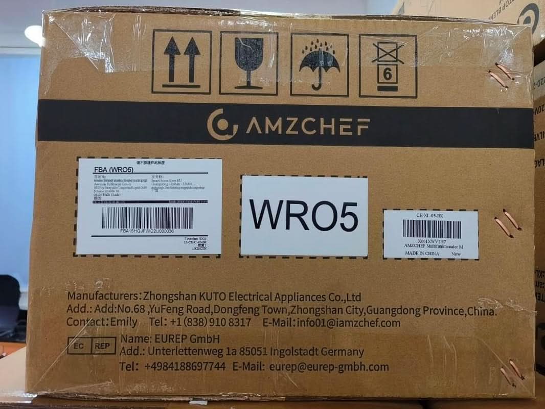 Blender AMZCHEF, 8 smart menus and 10 speeds, LCD touch screen Kitchen Naty Shop