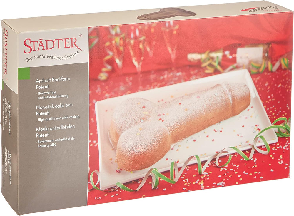 Staedter - Motivbackform Emil Der Igel - Hochwertige Antihaftbeschichtung - PFAS Frei Molds and trays for baking Naty Shop Motivbackform Potenti