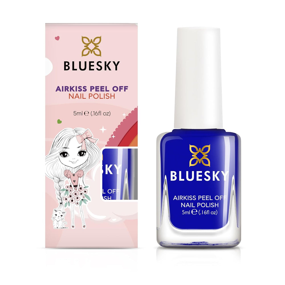 BLUESKY Kids Nail Polish - Peelable Water Based Nail Polish, Solvent Free, Easy To Remove, 5ml (Disco Time)