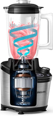 Blender PHILIPS Series 7000 HR3760/00, 2l, 1500W, 12 speed steps, black Kitchen Naty Shop