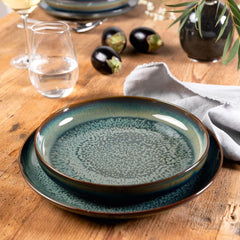 Like. by Villeroy & Boch Crafted Breeze Teller-Set, 4 TLG., Für 2 Personen, Grün Seturi vesela masa Naty Shop