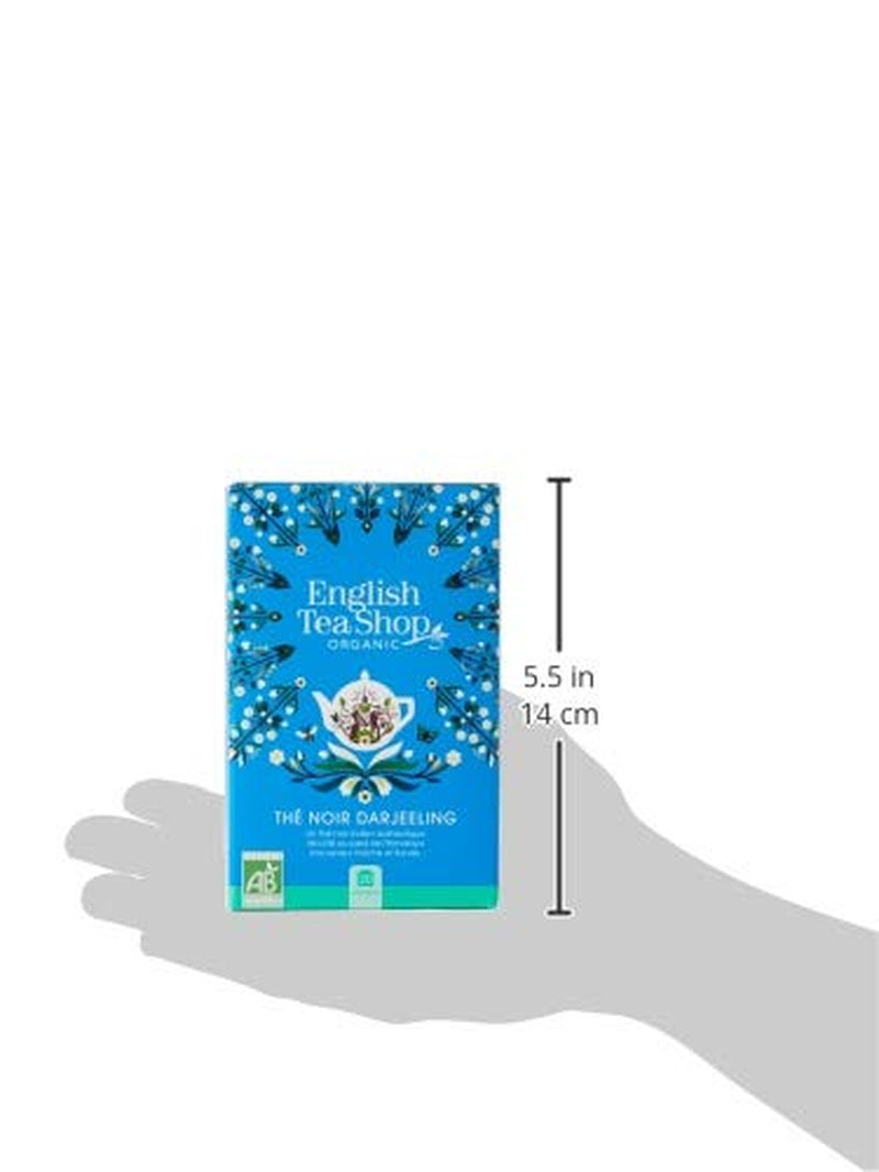 ETS - Ceai negru Darjeeling, BIO, 20 pliculețe de ceai (pachet cu 2)