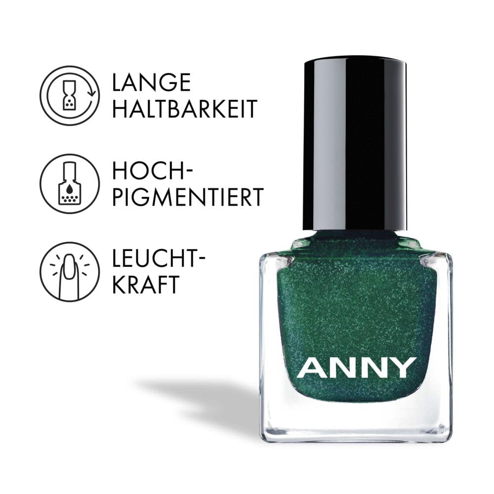 ANNY Nail Polish - High quality, long-lasting shine, chip-resistant and quick-drying colored nail polish, color: Save The Date - 15 ml