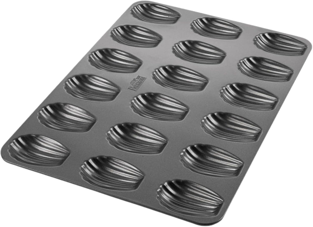 Birkmann, Easy Baking, Donutblech, Backform Für 6 Donuts, Mit Hochwertiger Antihaftbeschichtung, Ø 9 Cm, Mit Rezept, 881631 Molds and trays for baking Naty Shop 18Er Madeleineform